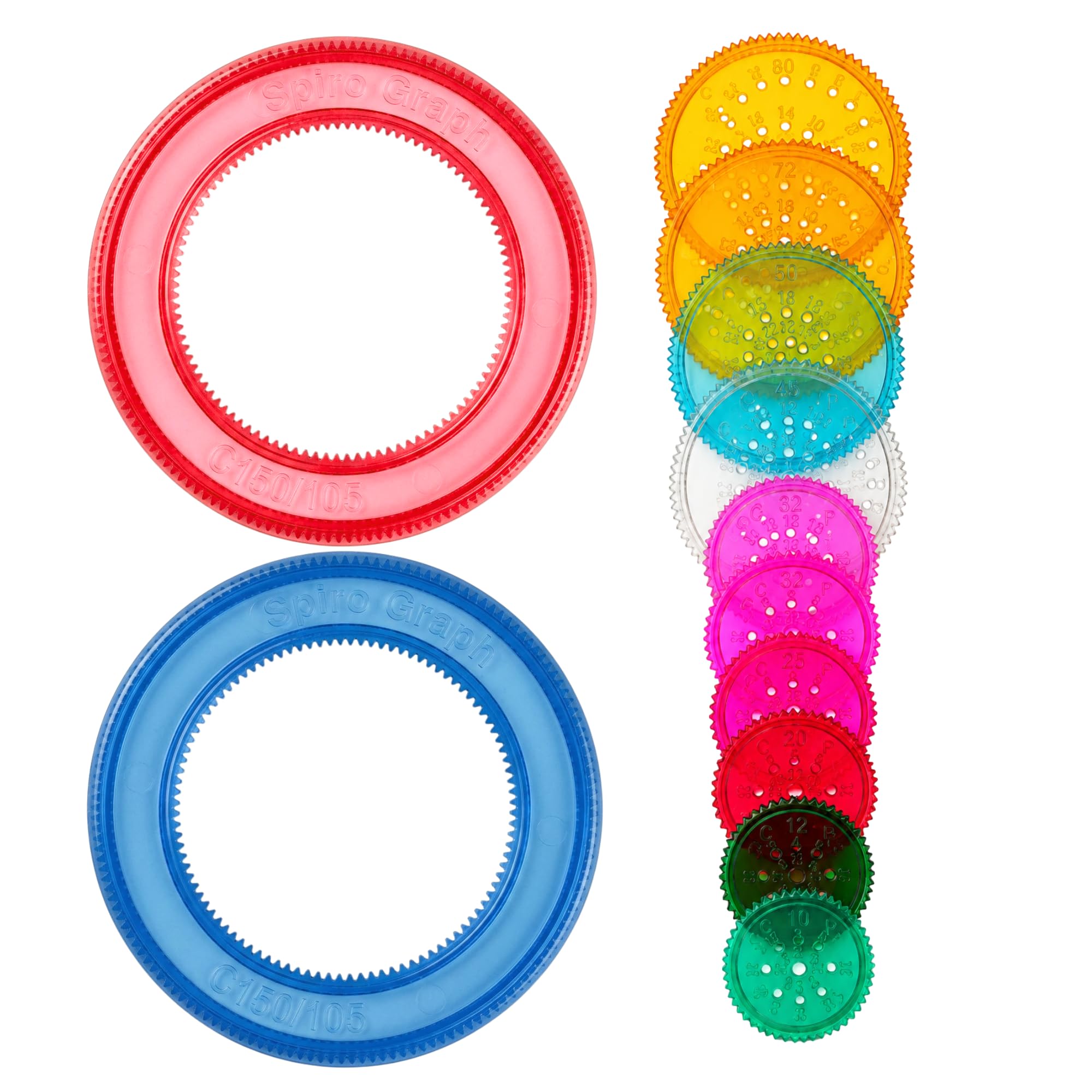 Geometric Drawing Kit for Kids | Mandala Art & Geometric Design Set | Creative Pattern Maker Gears & Rings | Educational Drawing Toy for Boys & Girls-image-32