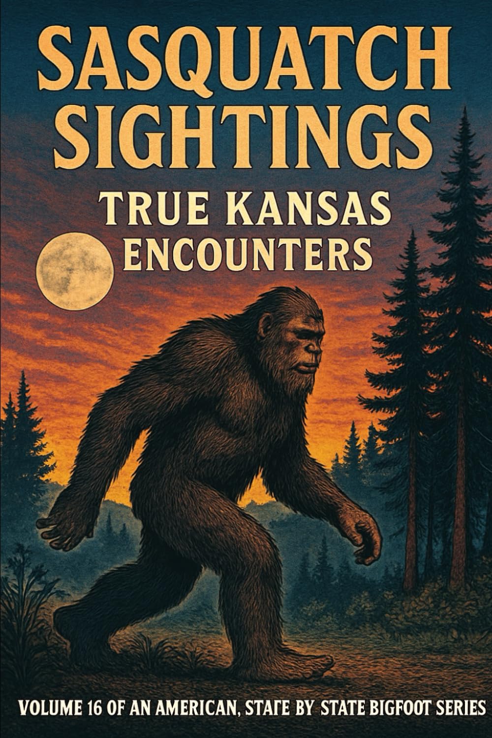 Sasquatch Sightings: True Kansas Encounters: Volume 16 of an American, state-by-state Bigfoot series (American Cryptid Chronicles: Bigfoot)