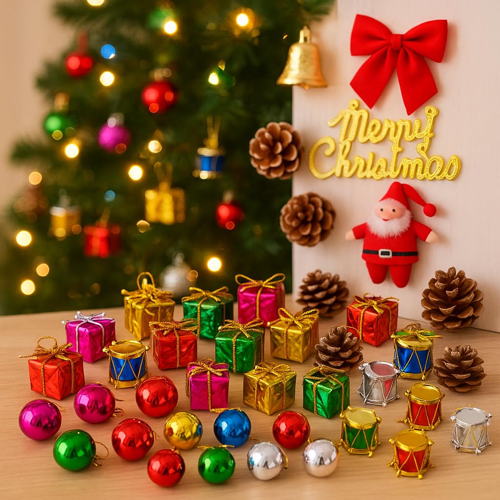 AMFIN Christmas Tree Decorations - 11 Piece Set -13