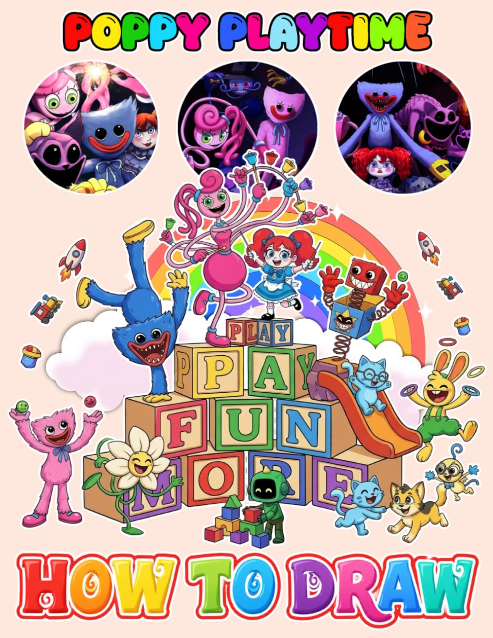 How To Draw Pop-py For Fan Teen Men Women Kid: Deluxe Edition Learn to Draw and Coloring book for Kids, Boys, Girls, Ages 8-12 9-12 Girls, Boys, Teens and Adults