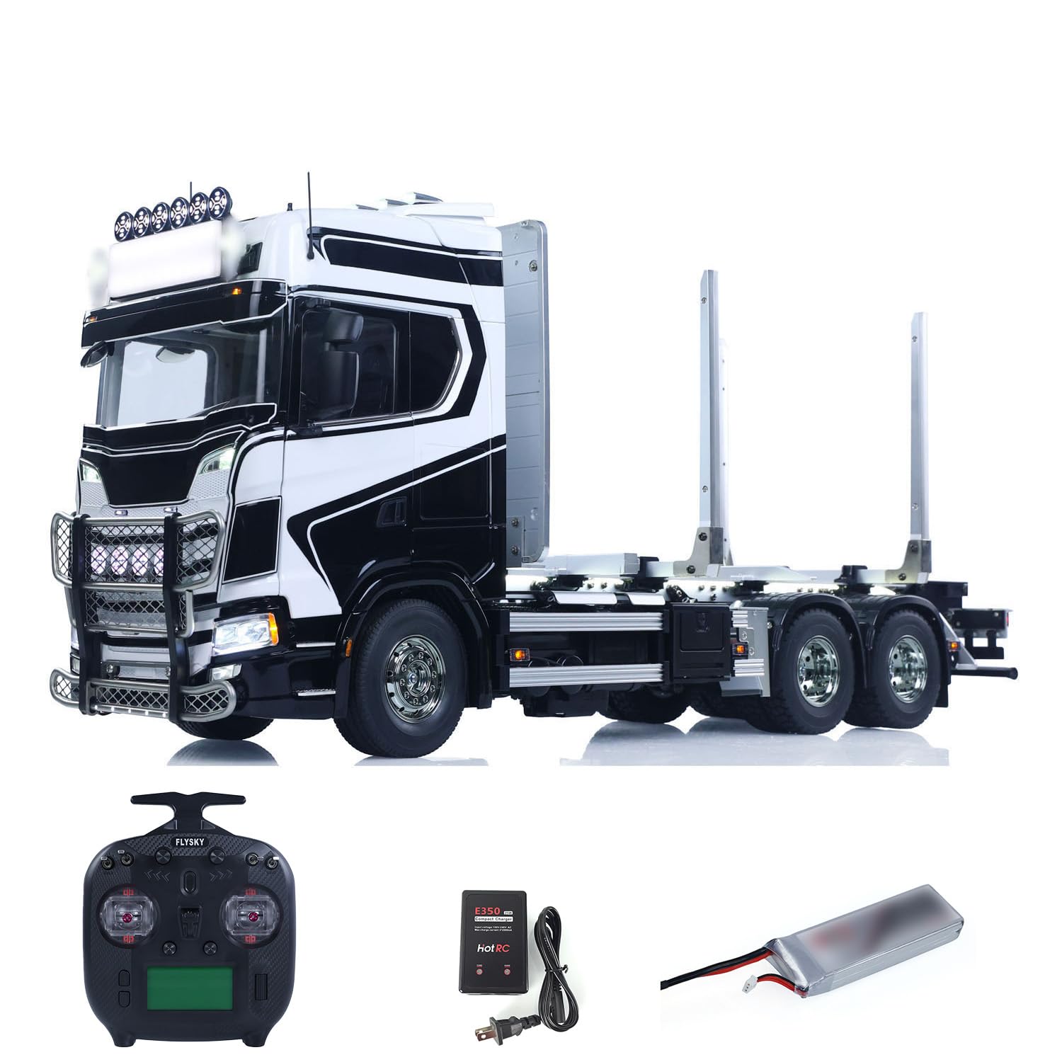 6x4 1 14 RC Timber Truck DIY Tamiya SC770S 56360 Remote Control Lorry Car RTR 3Speed Vehicles Smoke
