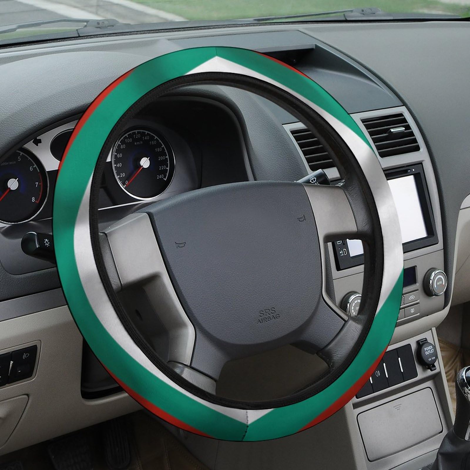 Bulgaria Bulgarian Flag Flag Car Steering Wheel Covers Universal Fit,15