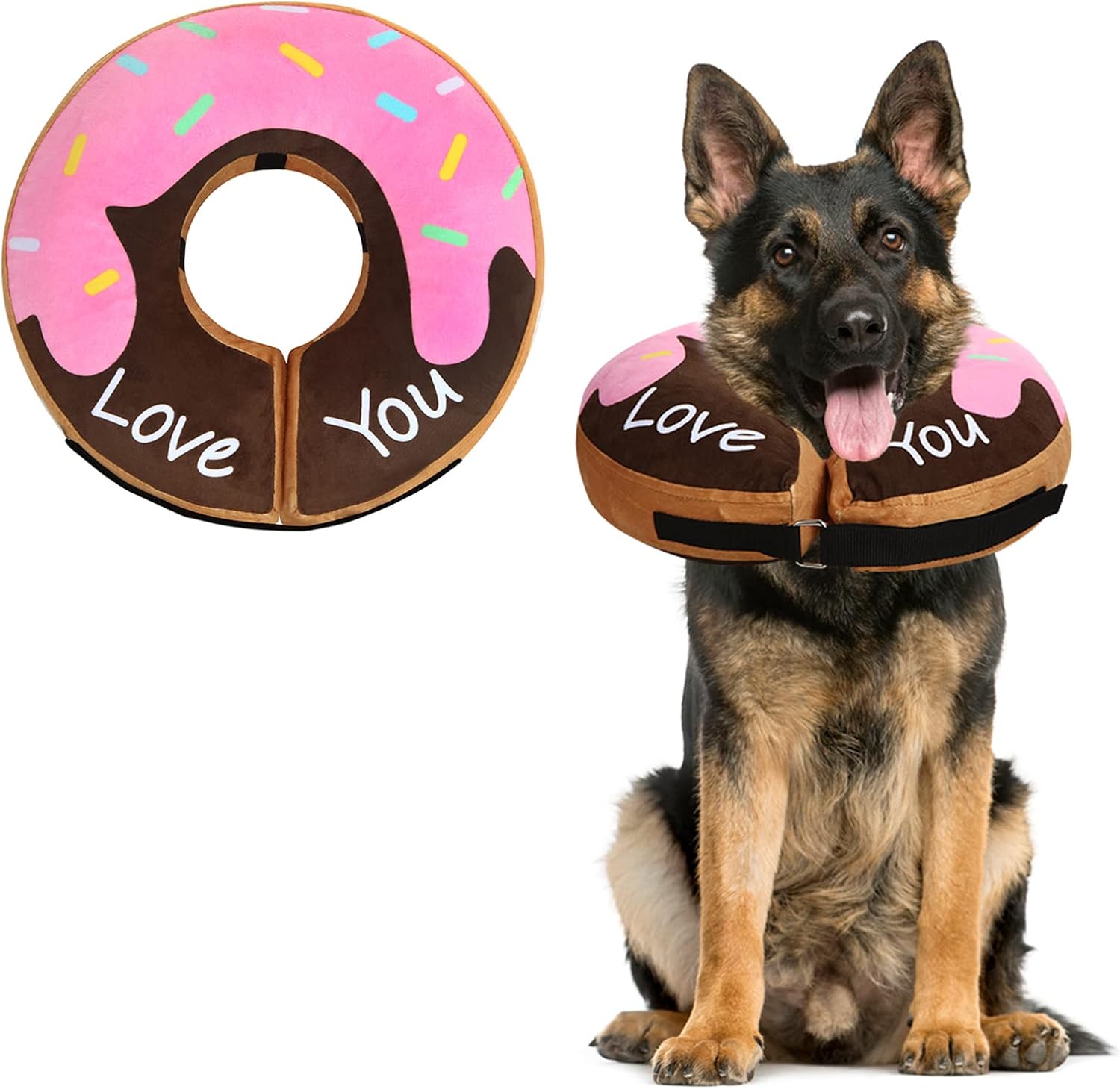 Dog Donut Collar Soft Dog Cones for Large Medium Small