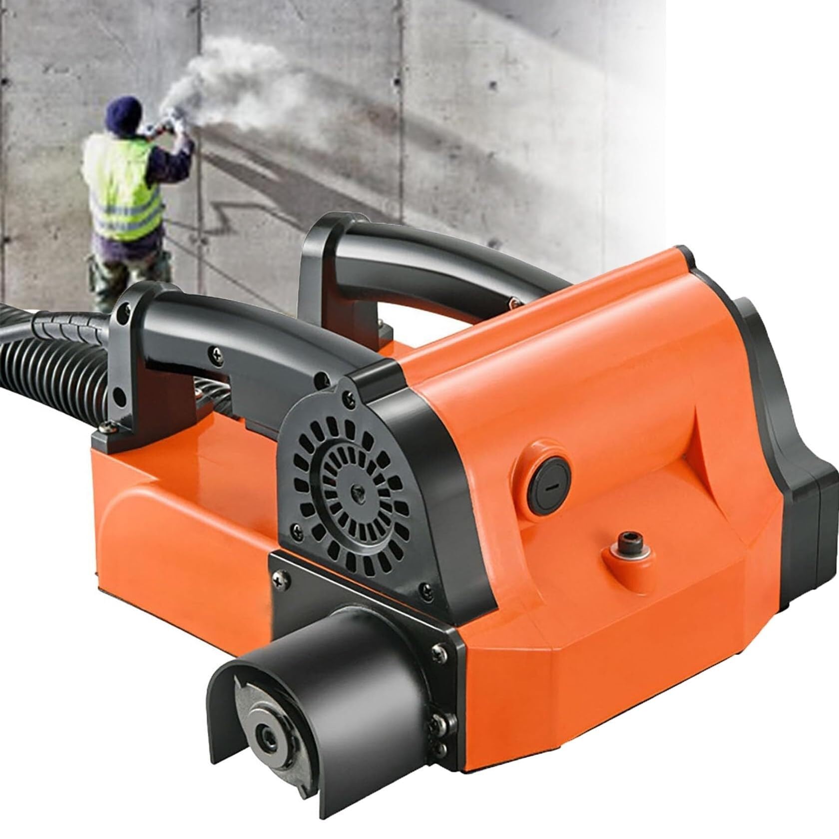 Machine de découpe de fente murale électrique avec profondeur réglable pour rainurage précis