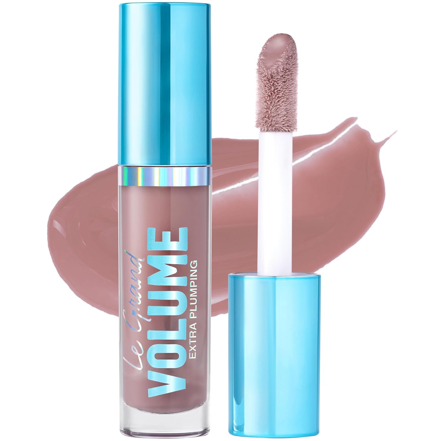 Vivienne Sabó Le Grand Volume Plumping Lip Gloss – Hydrating Menthol Gloss for Fuller Lips, Non-Sticky Shine, Refreshing Formula, Cruelty-Free, Shade 01 Chablis, 3 ml
