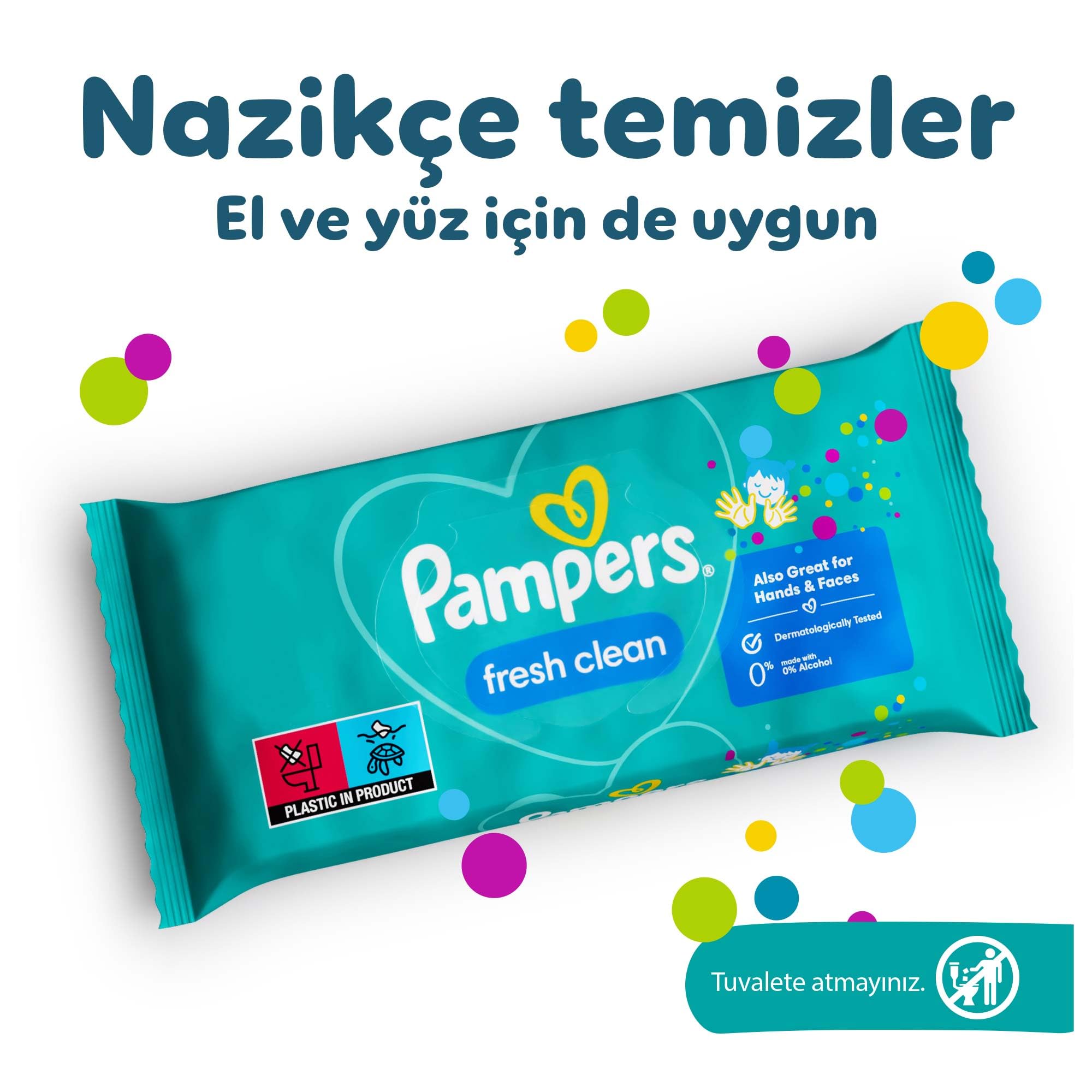 Pampers Fresh & Clean Islak Bebek Mendili (12 paket = 624 Islak Mendil)