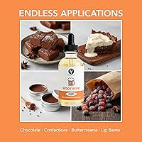 Vista 5 de Dolce Flav Root Beer Extract – 2 Ounce Oil-Soluble Kosher, Sugar-Free, Concentrated Classic Root Beer Flavoring for Baking, Chocolates & Desserts
