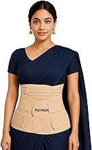 PLETHEON 3-in-1 Postpartum Abdominal Belt for Women – Belly, Waist & Pelvis Support | Post Pregnancy Recovery Belt | Maternity Tummy Wrap for Slimming & Back Pain Relief (Beige)