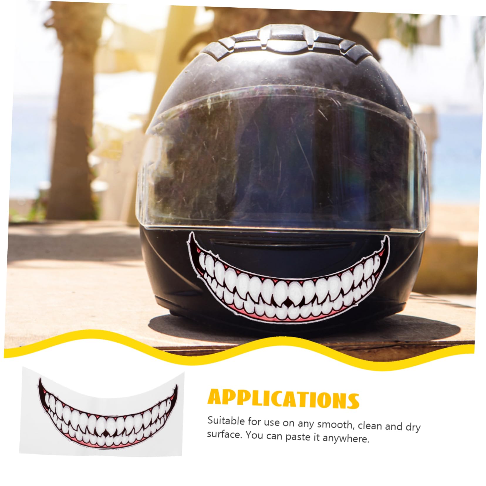 Amazon.co.jp: RUNROTOO ヘルメット ステッカー ヘルメット