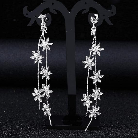 TITIVATE Tiara Crystal Crown Wedding Tiara Bridal Tiara Crystal Rhinestone Tiara Crown Princess Tiara, Crystal, Rhinestone, Alloy,