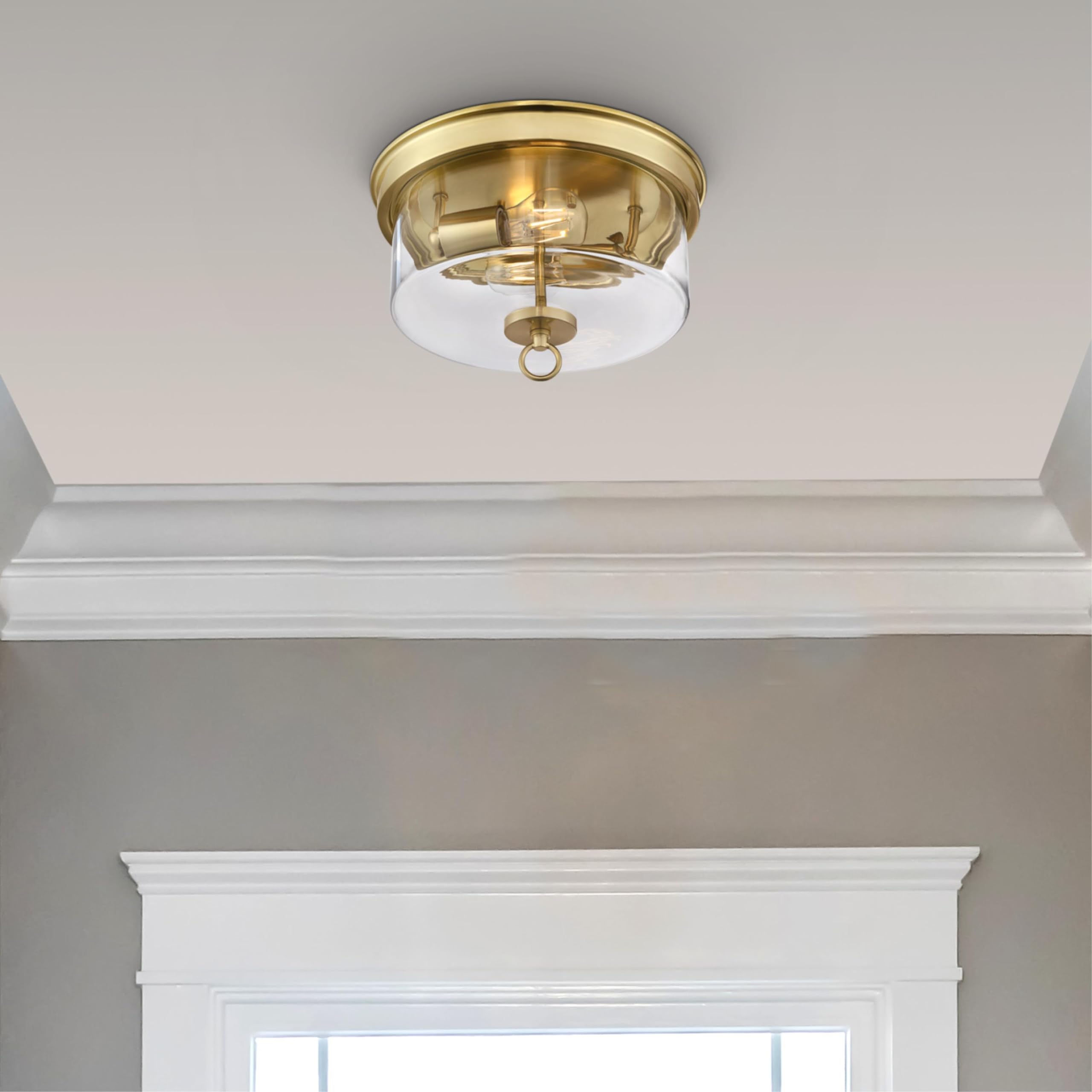 Westinghouse Lighting 5258000 6 5 Watt 60 Watt Equivalent A19 Dimmable Clear Filament LED Light Bulb Medium Base — view 2