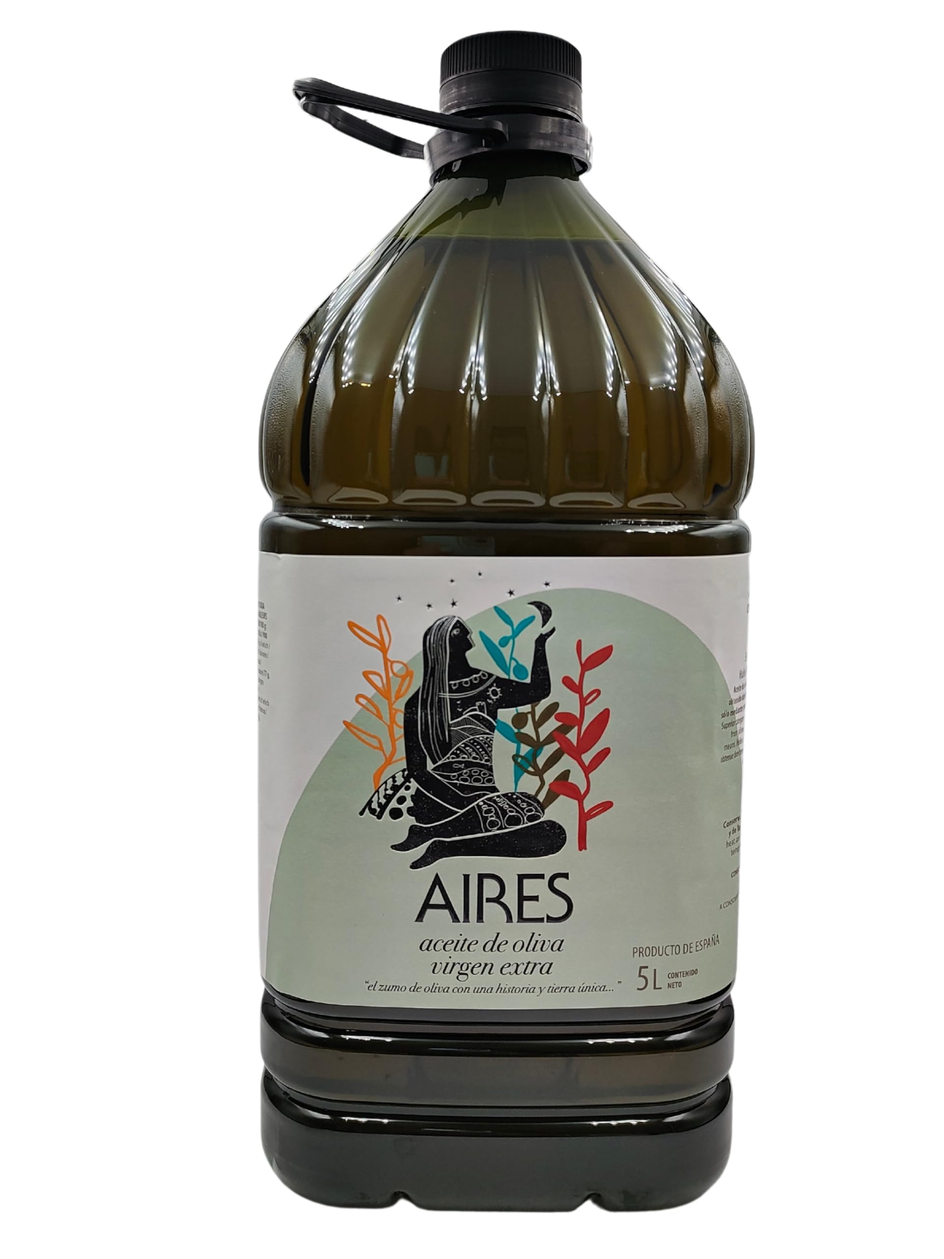 PACK 3 GARRAFAS 5Litros Aceite de Oliva Virgen Extra AIRES de Jaén