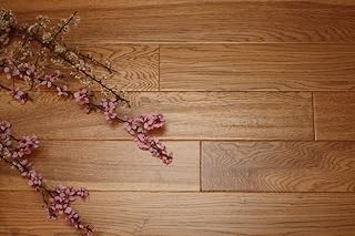 Elk Mountain Oak Ivory 3/8" x 5" Hand Scraped Engineered Hardwood Flooring AF030 Sample