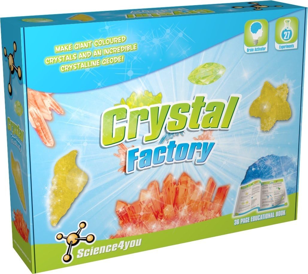 Science4you Crystal Factory Kit Science Experiment Kit
