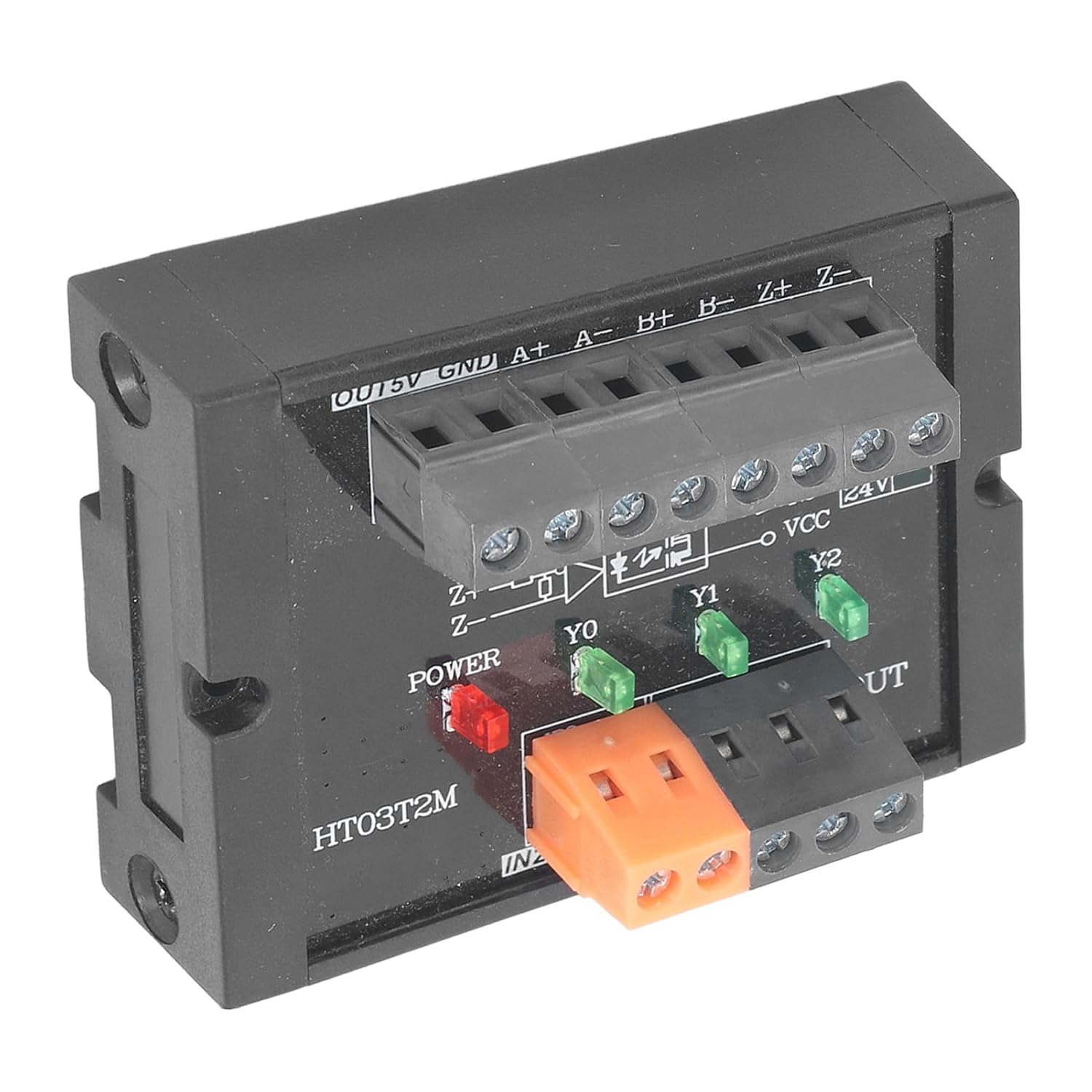 NPN PNP Module, Converter TTL EIA422 423 Input Single Ended 3 Channel HTL TTL Output Quick Repsonse for Counter (5V)