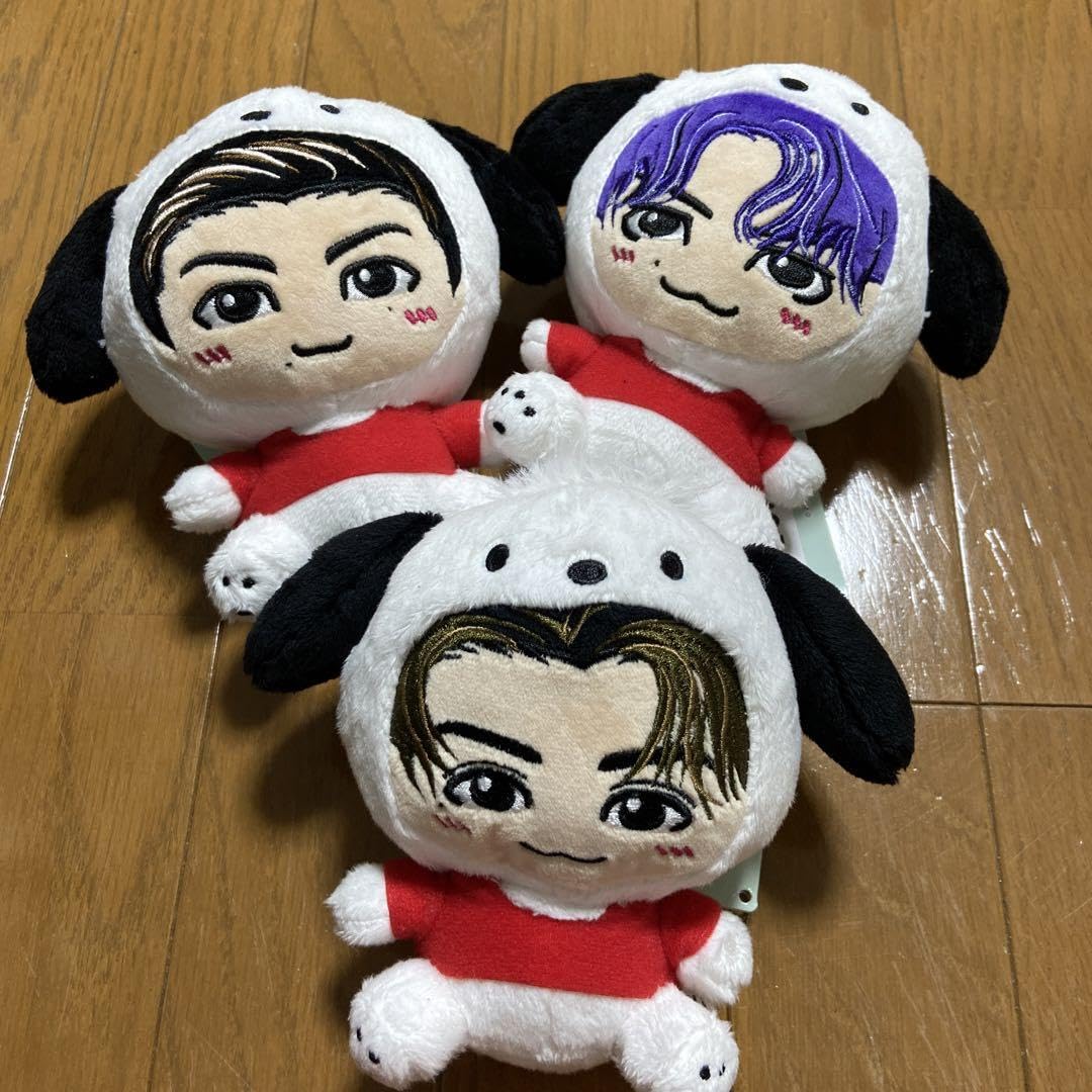 Amazon.co.jp: THE RAMPAGE ポチャッコ ミニぬいぐるみVer.2 3種セット