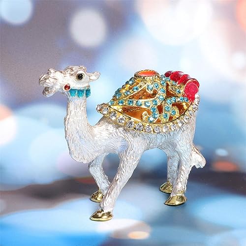 Miniatura 5 de Waltz&F Bejeweled - Caja de decoración de figuras coleccionables pintadas a mano con adornos de cristales