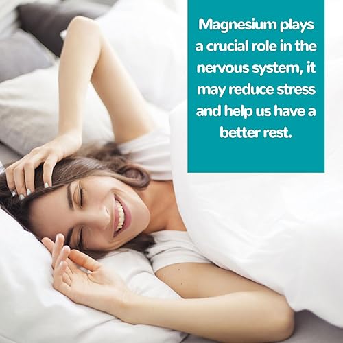Miniatura 5 de Gomitas de malato de magnesio de 1000 mg, suplemento masticable de magnesio de absorción mejorada con ácido málico para aumentar la energía y la