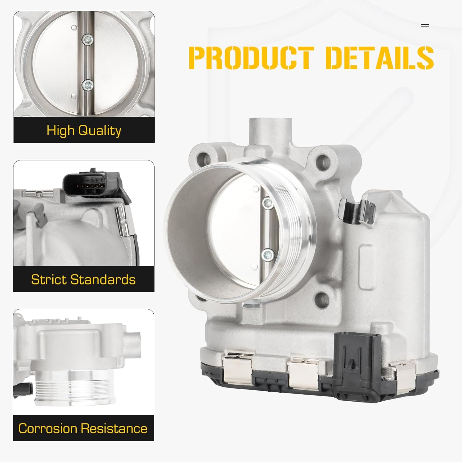 Electric Throttle Body Fit for Ford EcoSport 18-20 2.0L, for Edge 15-18 2.0L, for Escape 14-19 2.0L,for Focus 14-20 2.0L, for Lincoln MKC MKZ 2.0L（Not fit for HEV）2.3L