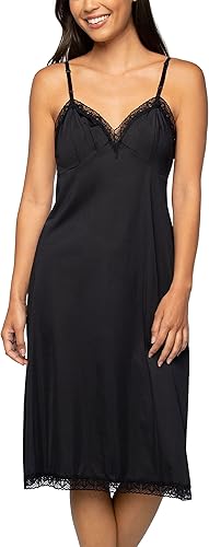 Vanity Fair Prendas completas antiestáticas de nailon para debajo de vestidos, para mujer (S-5XL)