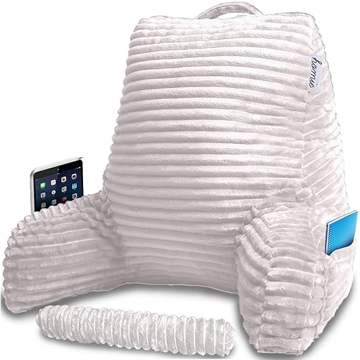 Homie Reading Pad with Wrist Rest – White