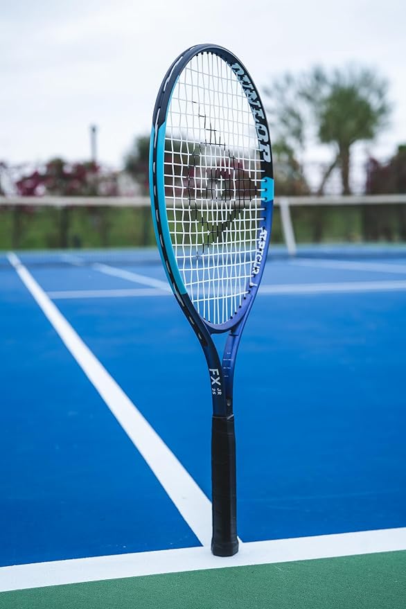 Raqueta de Tenis Junior Dunlop Sports FX 25", Azul/Negro miniatura 4