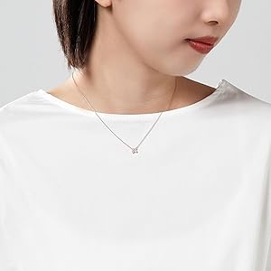 Amazon | [ヴァンドーム青山] 【公式】 ネックレス K18ピンクゴールド 