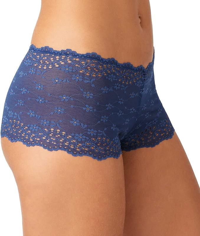 womens Inspired Eyelet BoyshortBoy Short Panties