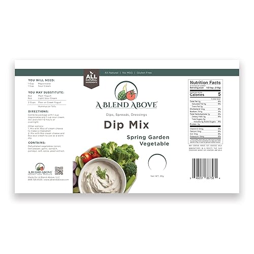 Miniatura 195 de A Blend Above - Mezcla de salsa de queso de cerveza, 1 oz, (paquete de 3), sin gluten, sin MSG, todo natural, sin conservantes, inmersión