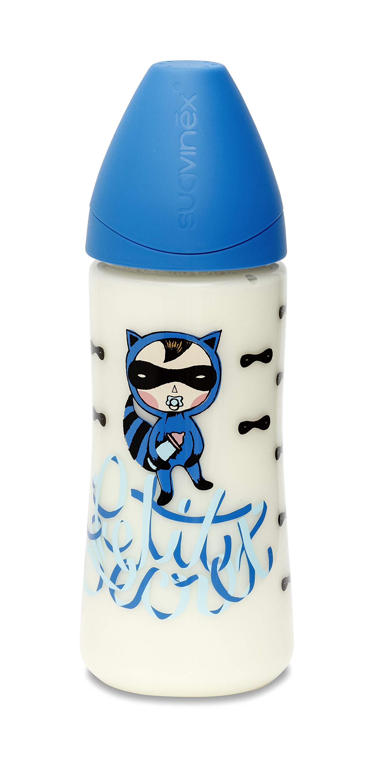 Suavinex Feed Bottle, Blue, Piece Of 1