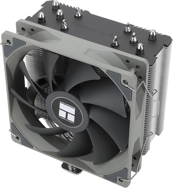 Assassin King 120 SE CPU Air Cooler, AK120 SE, 5 Heatpipes, tecnología AGHP TL-C12C PWM Enfriador de CPU con ventilador silencioso con rodamiento S-FDB, para AMD AM4/Intel 1150/1151/1200/1700/1851