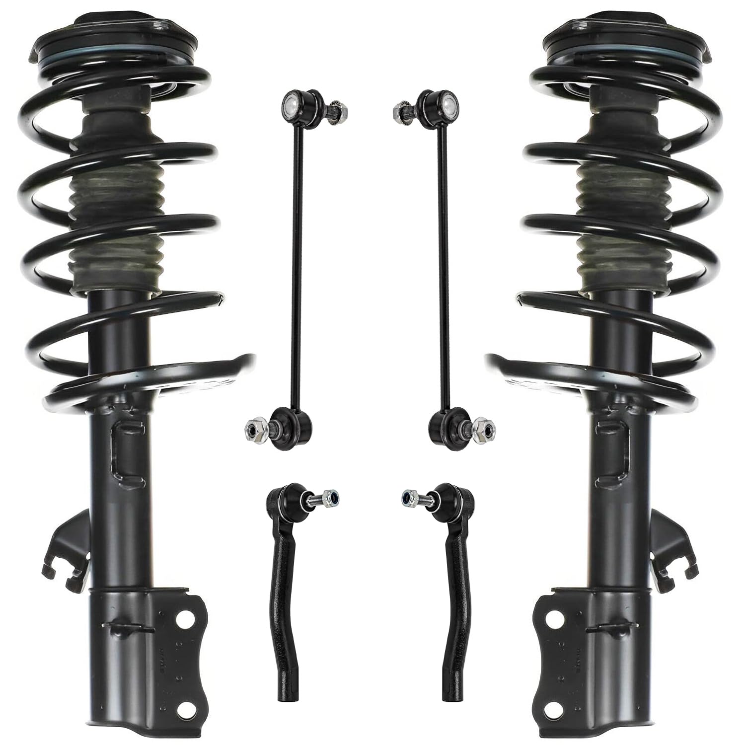 Detroit Axle - Front Strut Sway Bar Links Tie Rods for 14-219 Nissan Sentra