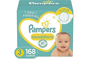 Pampers Swaddlers Active Baby Diapers, Size 3