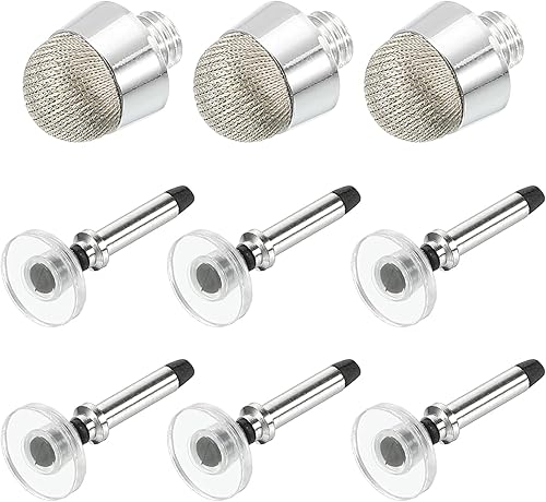 MECCANIXITY 9 unids 0.276 in0.315 in Stylus Pen Disco de Fibra Fina Puntas Universal Reemplazo de Alta Precisión para Stylus Pen Capacitiva