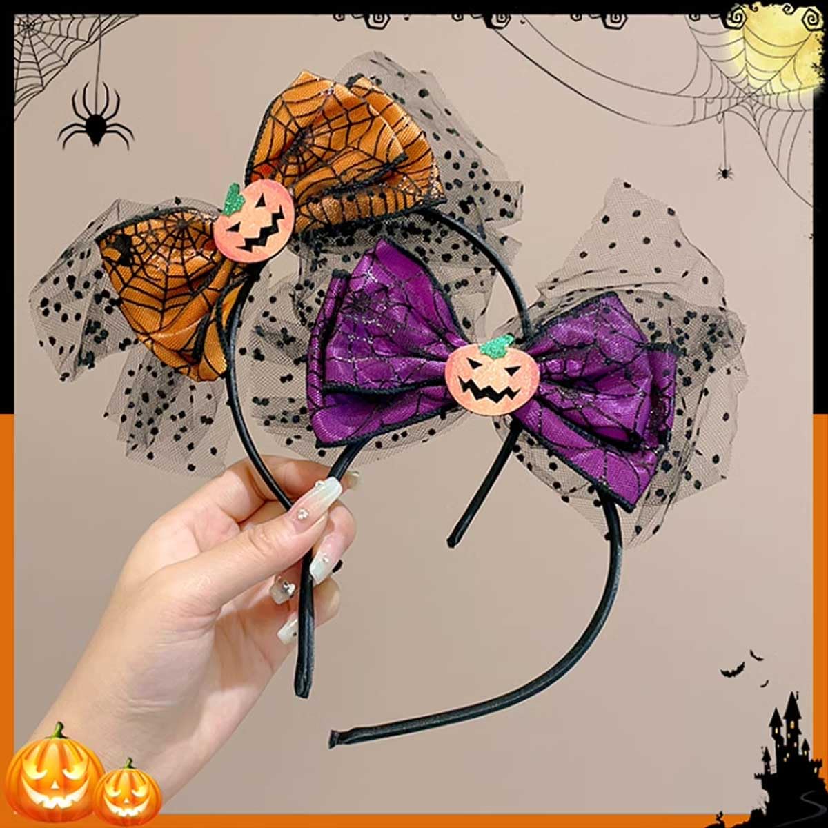 Amazon.co.jp: ハロウィン 髪飾り 3種セット ハロウィン カチューシャ