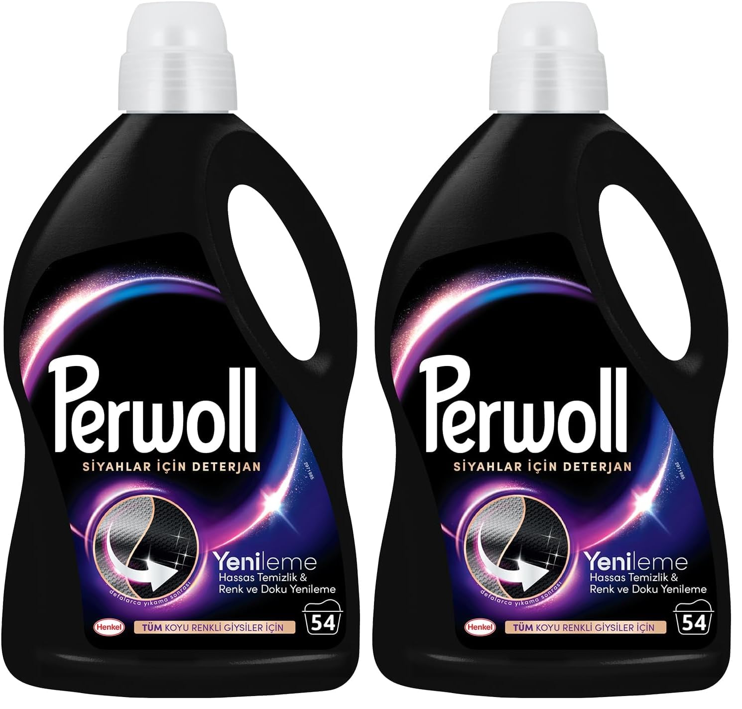 Perwoll Yenileme Siyahlar için Sıvı Deterjan 54 Yıkama 2.97 Lt 2li paket