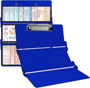 WhiteCoat Clipboard® Trifold - Lilac Physical Therapy Edition