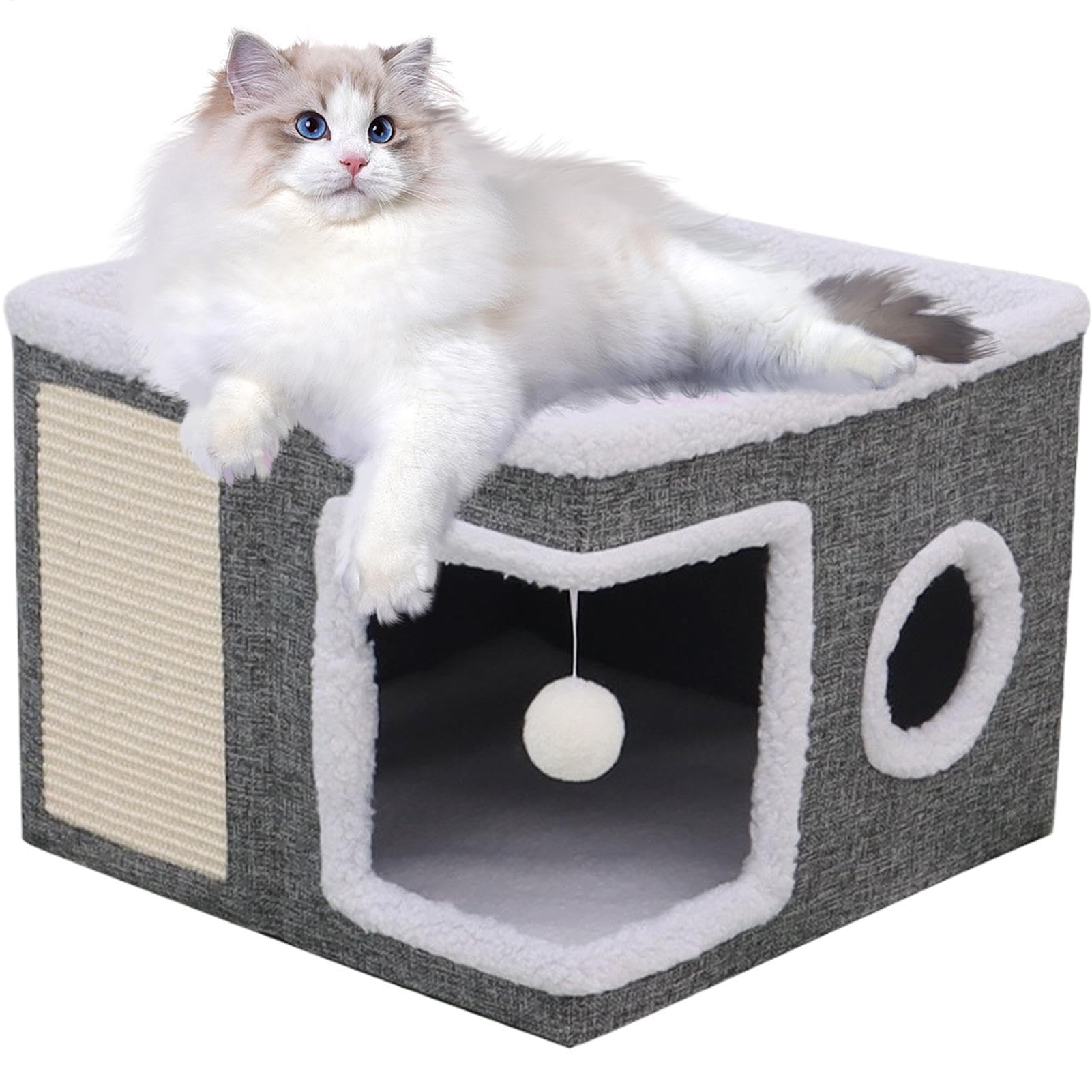 Casetta per gatti di appartamento – Casetta per gatti di appartamento, casetta per gatti di appartamento, cucce per gatti di appartamento, cucce per gatti per appartamenti, cucce per gatti per animali