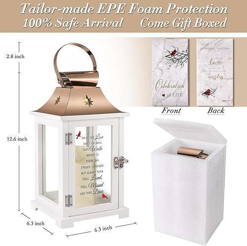 Miniatura 4 de Linterna conmemorativa, regalos de condolencias por la pérdida de mamápapáser querido, regalos de duelo, en memoria de un ser querido, celebración