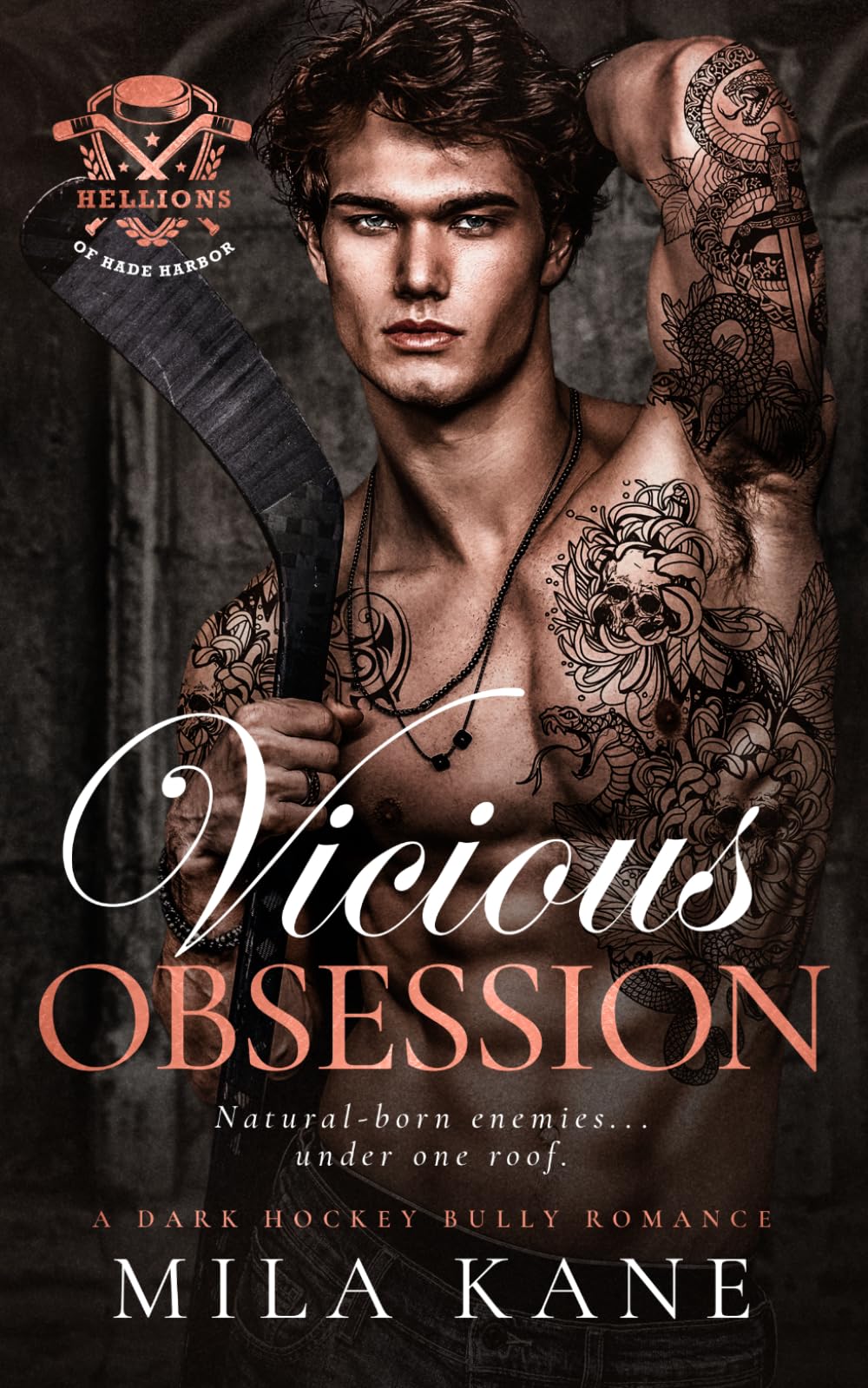 Vicious Obsession: A Dark Bully Hockey Romance (Hellions of Hade Harbor)