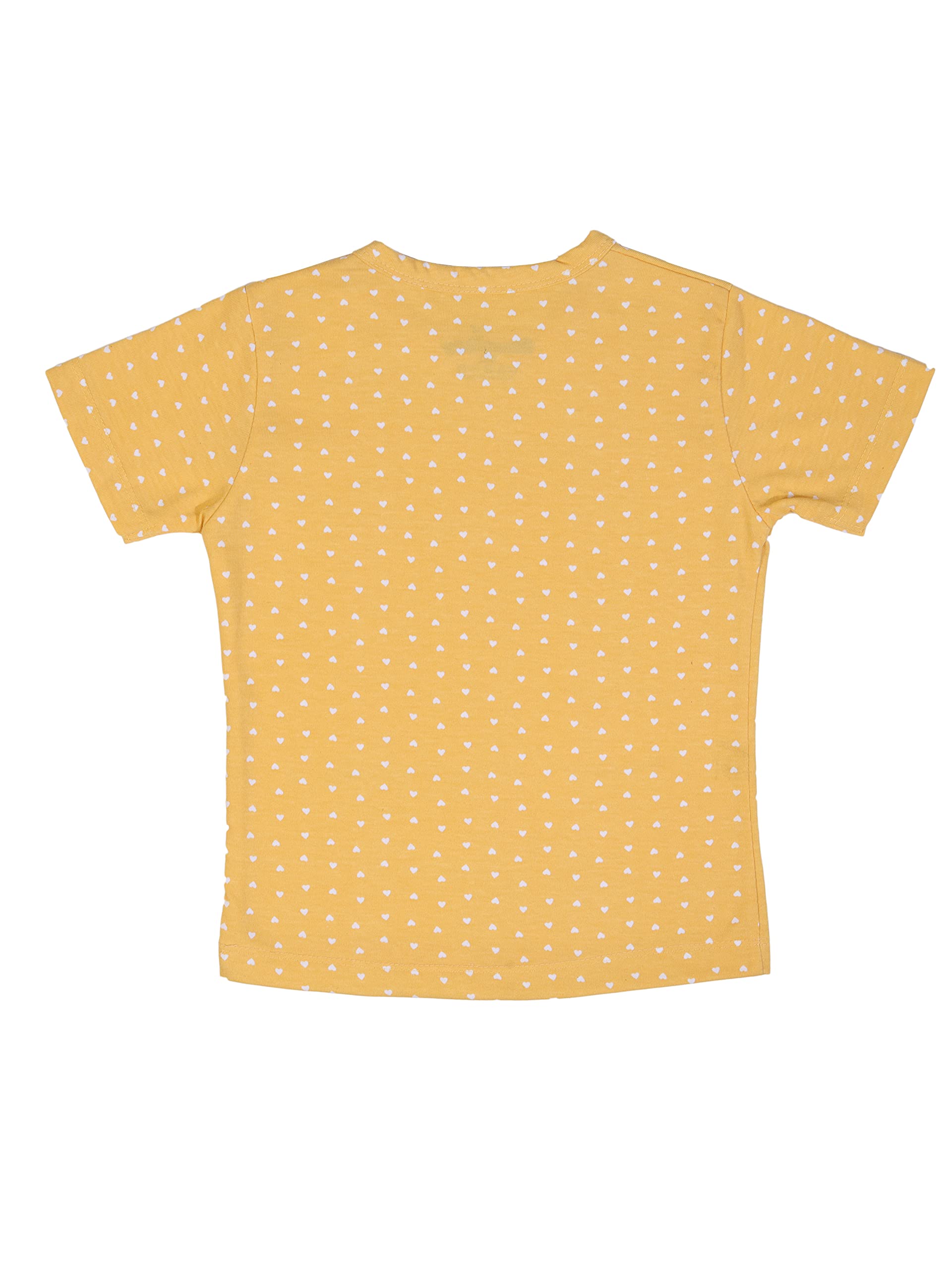 NammaBaby Cotton Printed Regular Fit Round Neck Girls T-Shirt (Pack of 3, 13 Years-14 Years) - Image 5 thumbnail
