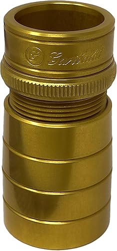 Miniatura 4 de Garibaldi Clarinete Clásico Barril Ajustable 2.165 in/2.441 in, Oro