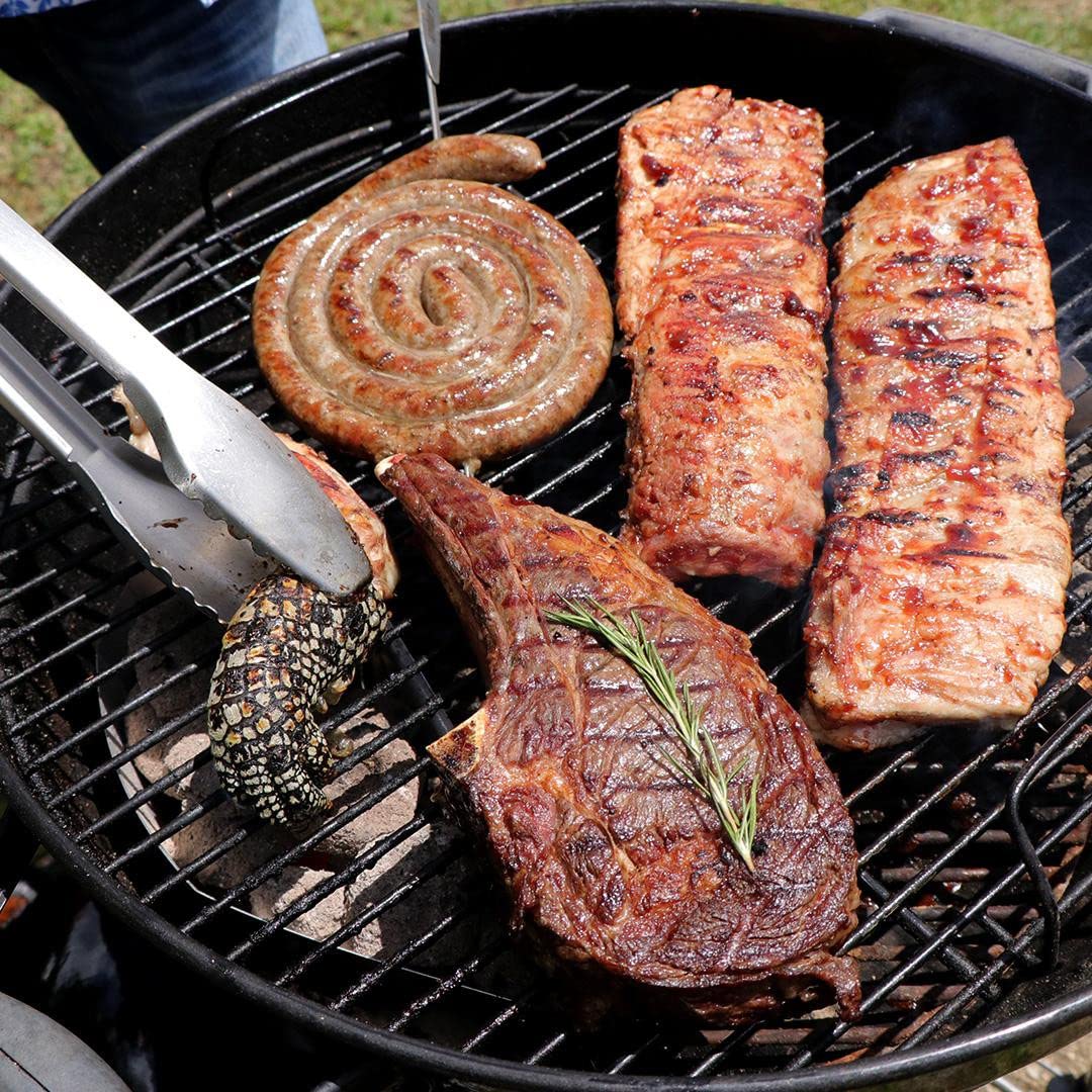 Amazon.co.jp: スーパー盛り上がる！BBQセット 7人前 2.92kg SUPERSIZE