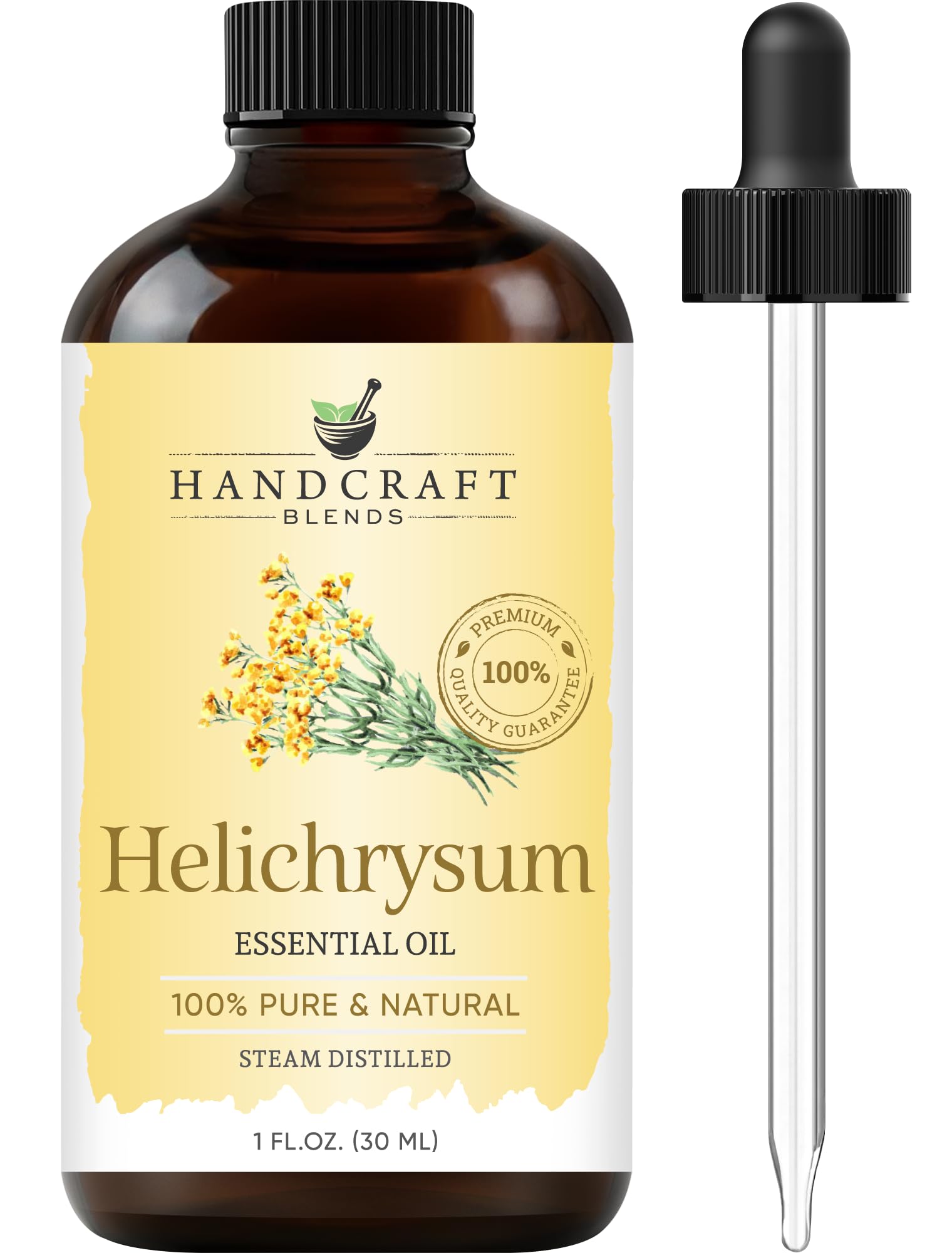 Handcraft Blends Helichrysum Essential Oil - 1 Fl Oz