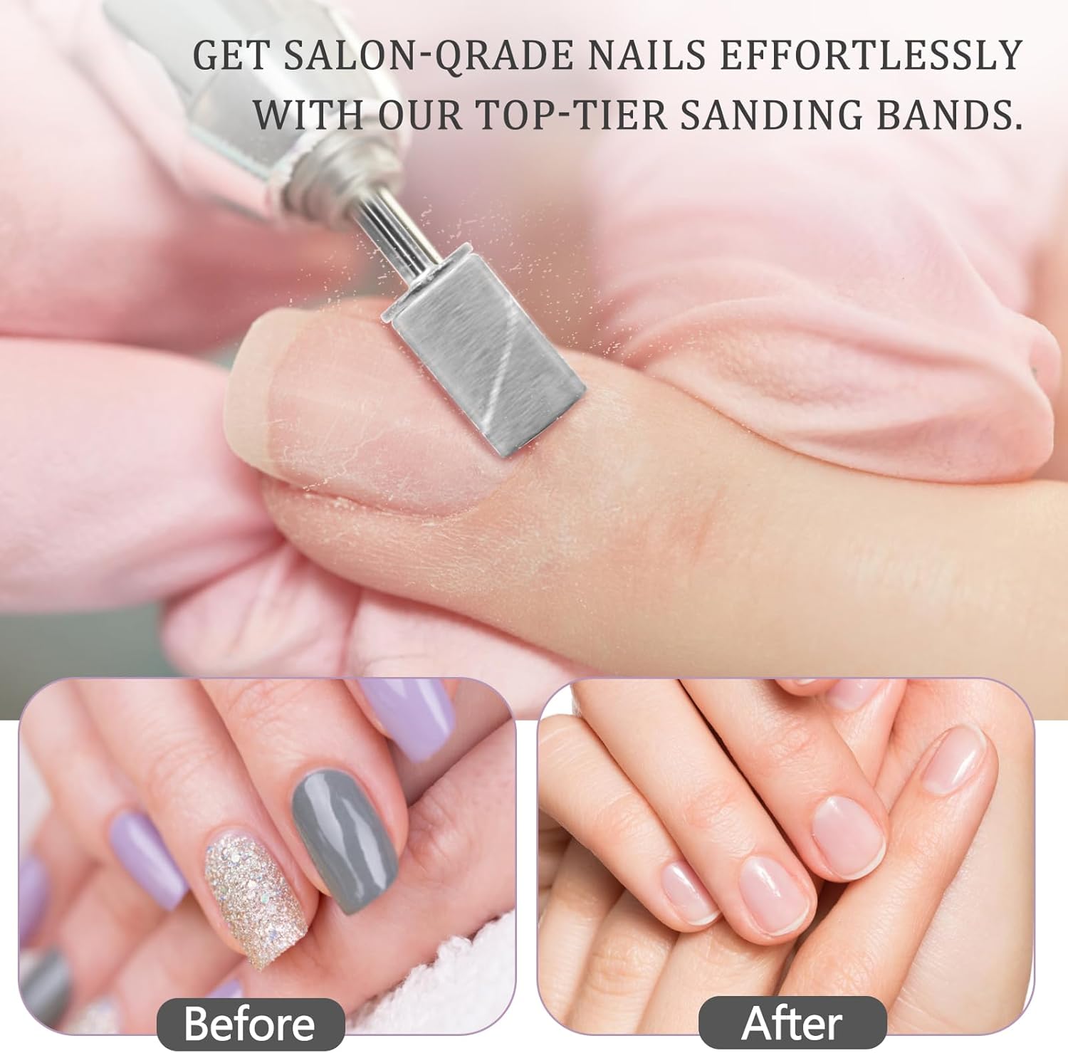 Nail Drill Bits Sanding Bands with Nail Drill Bits, Profal Sand Band