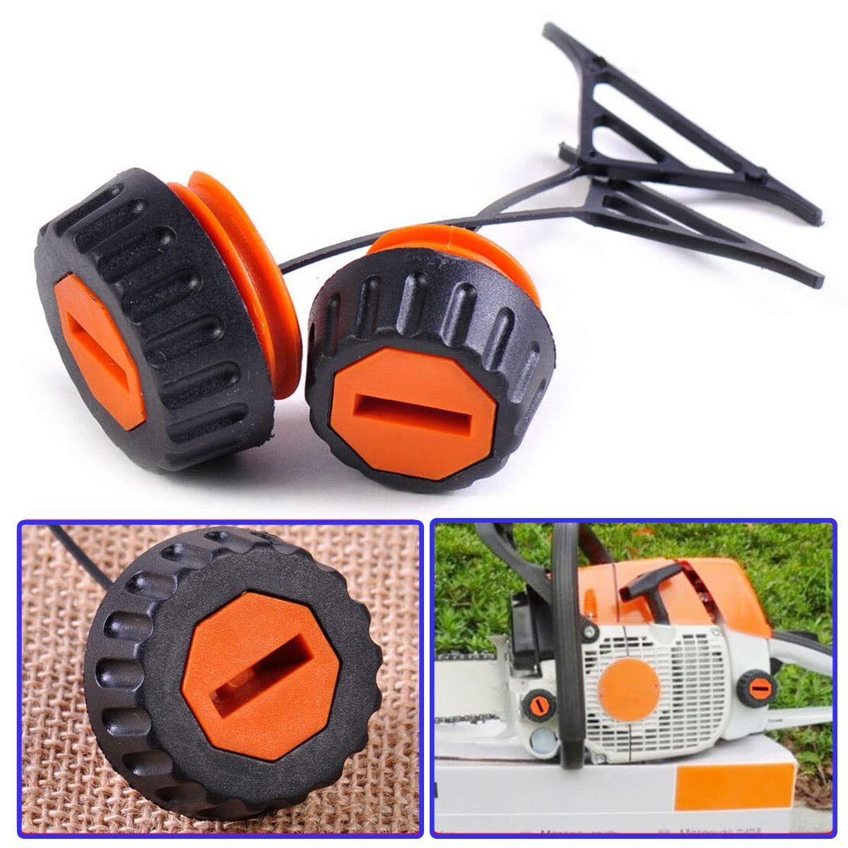 Sostuzione tappo olio combustibile gas per motosega Stihl 020 021 023 024 025 026 028 034 036 038 048 Accessorio motosega dado barra  1420