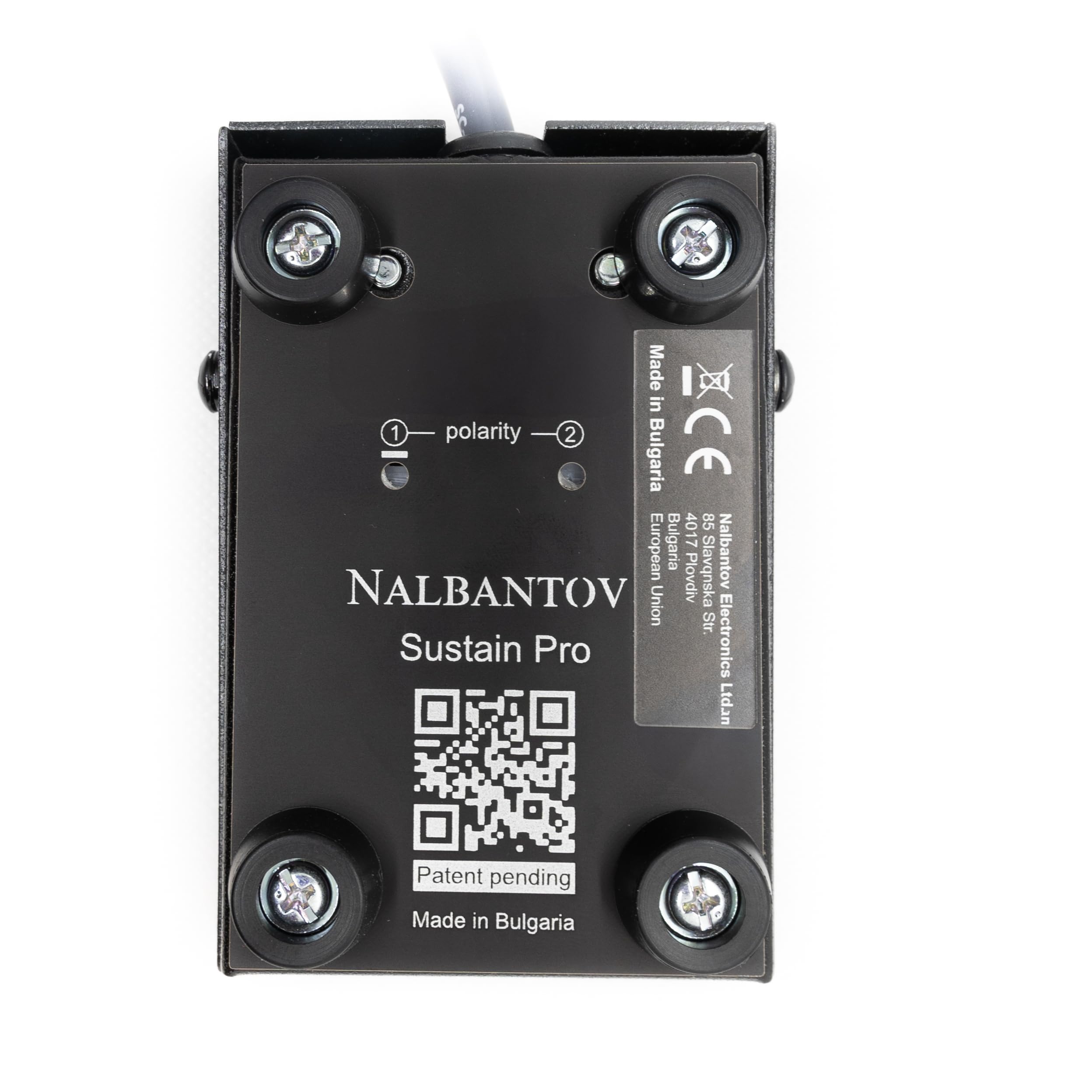 Pedale Sustain Nalbantov Sustain Pro Dual Piano/Keyboard | – Robusto, interruttore a pedale universale, compatibile con pianoforti digitali e tastiere MIDI