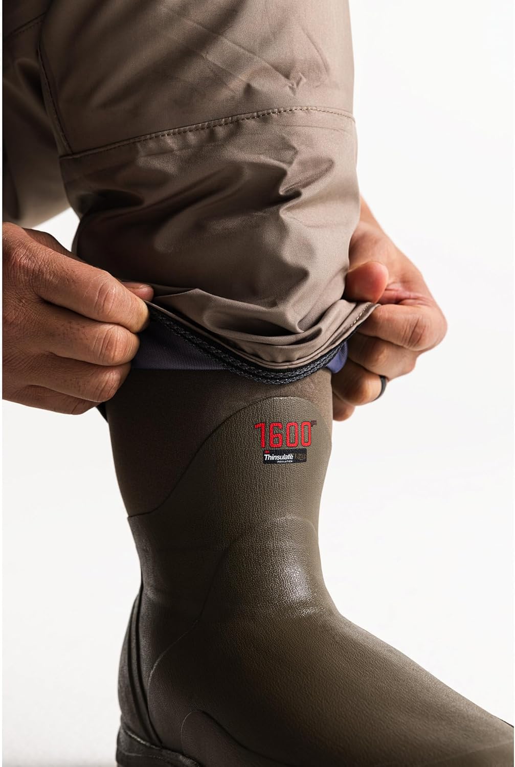 長く使える設計！ラクロス メンズ 725366 アルファ アジリティ セレクト ウェーダー 1600G、ブラウン - 12 M 時短 靴