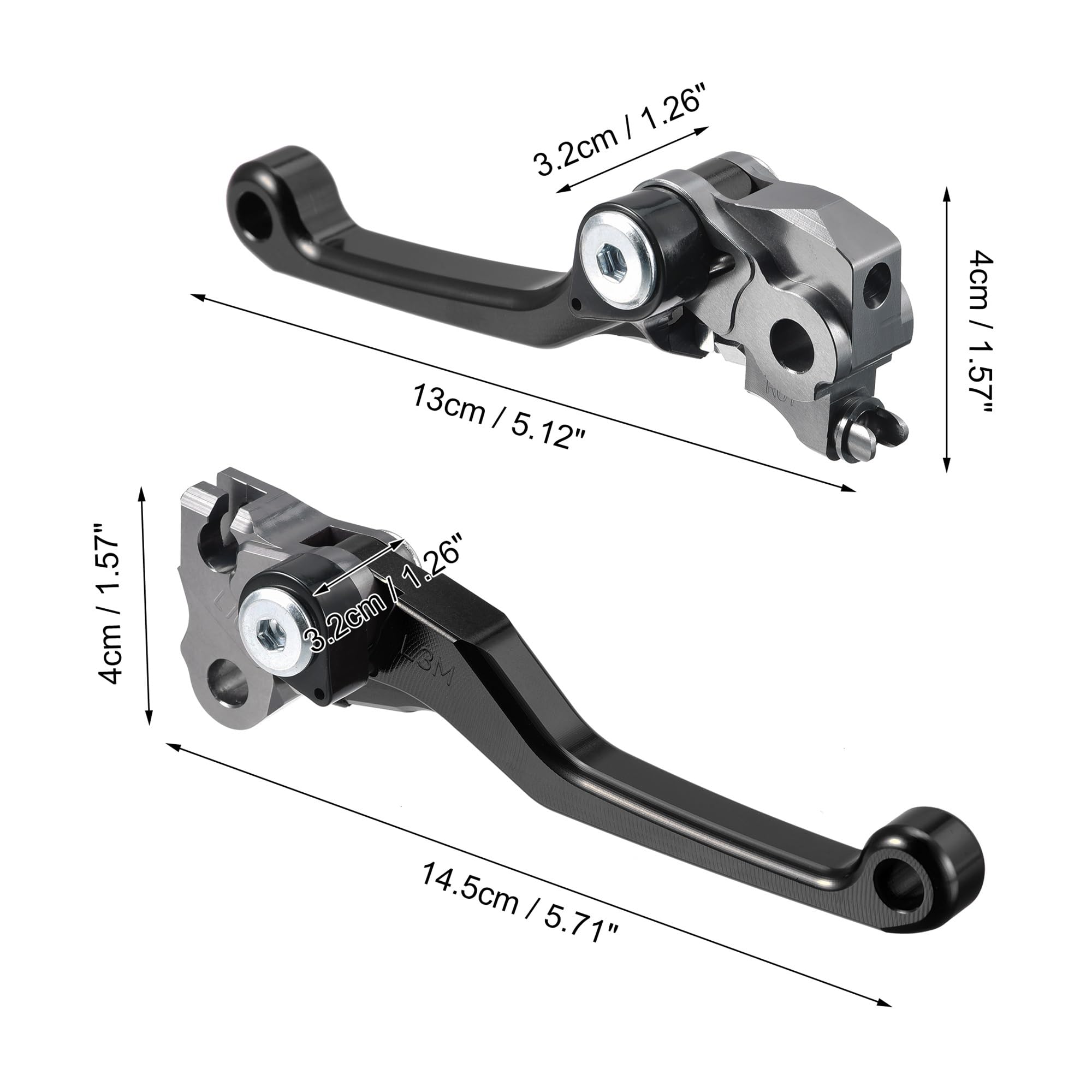 Leve Manubrio Leve Freno E Frizione Regolabili E Pieghevoli Per CRF250R E CRF450R 2007-2020 Per Moto In Lavorazione CNC Leve Freno Frizione(1)