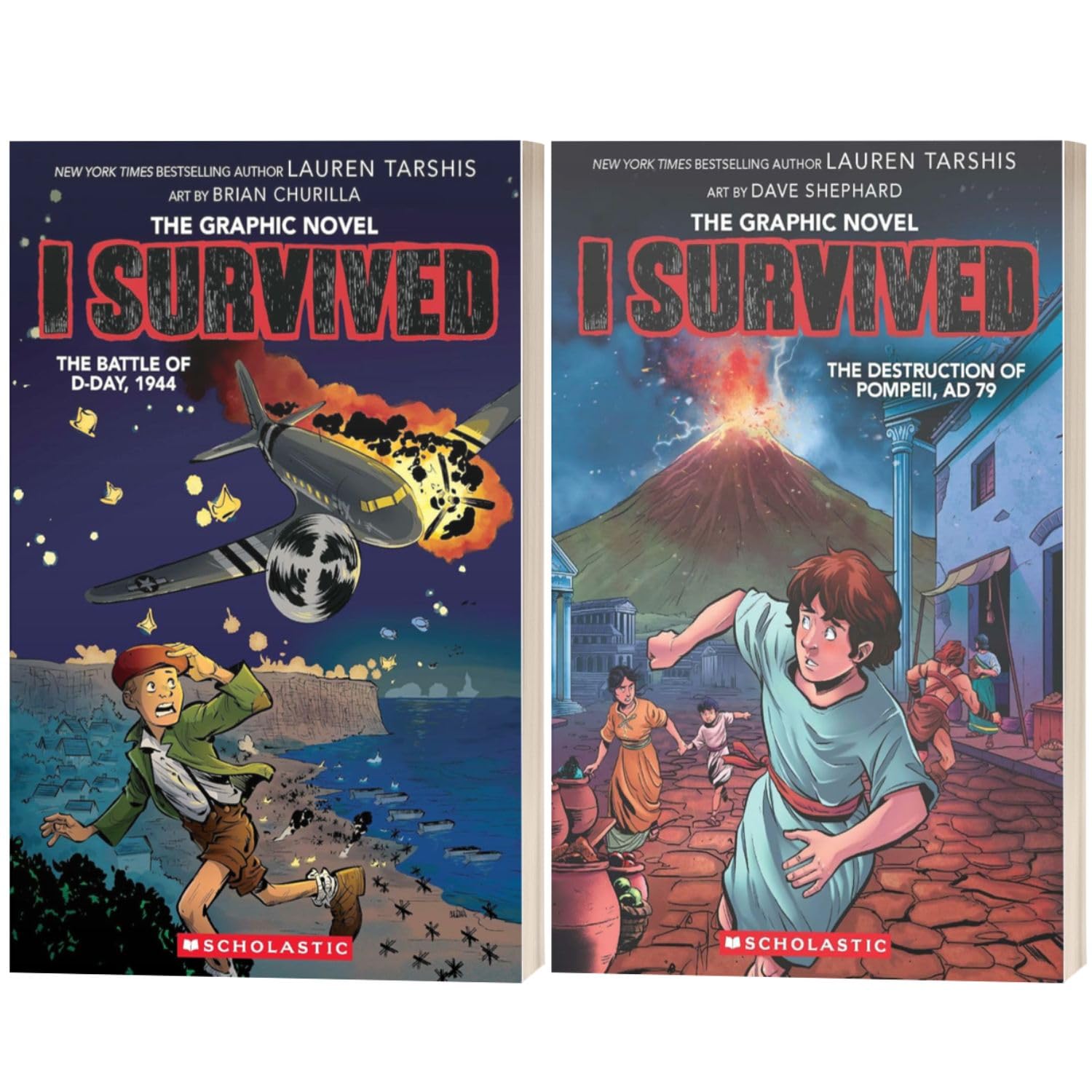 I Survived Series Graphic Novels 1-13 Books Collection Set